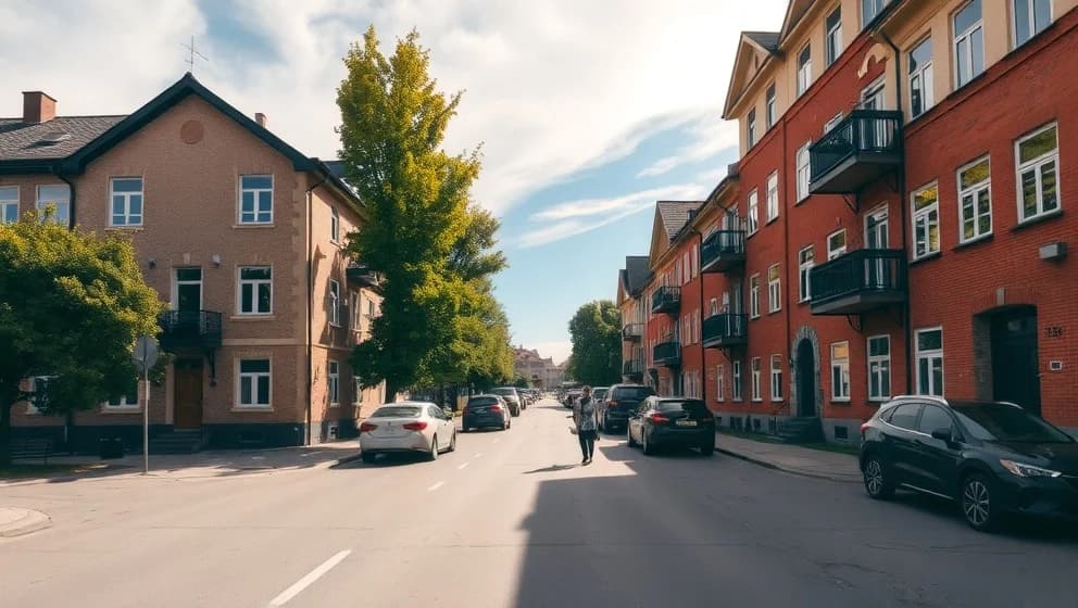 Per Albin Hanssons väg historia och bostäder i Malmö